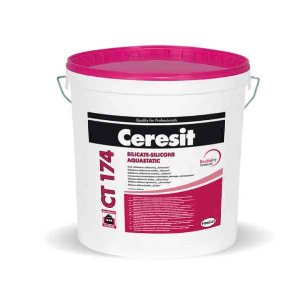 Ceresit CT 174 Intonaco Decorativo 1,5 mm 25 kg Silicato-Silicone