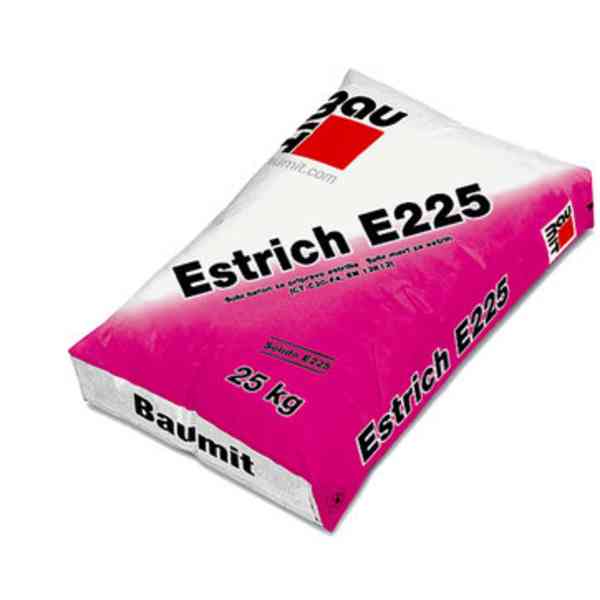 Baumit Estrich E 225 massetto cementizio 25 kg esterno