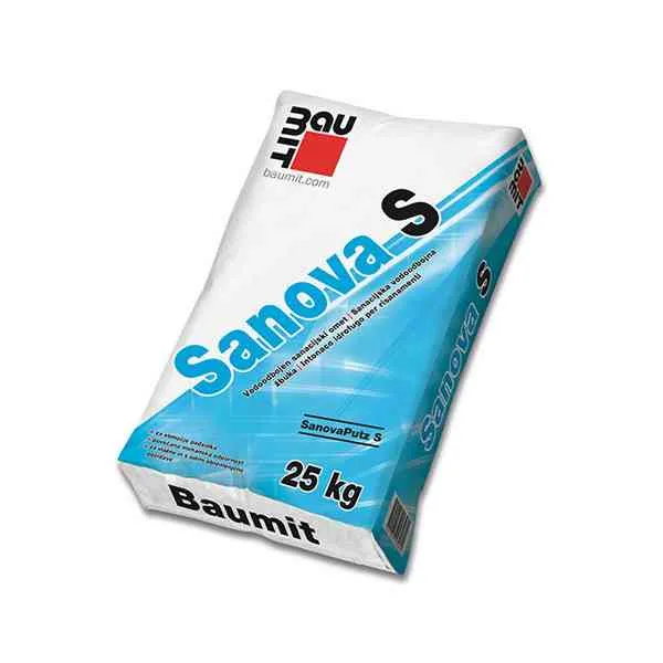 Baumit Sanovaputz S intonaco risanamento 25 kg 2 mm