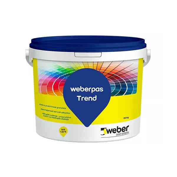 Weber Weberpas Trend rivestimento facciata 25 kg secchio