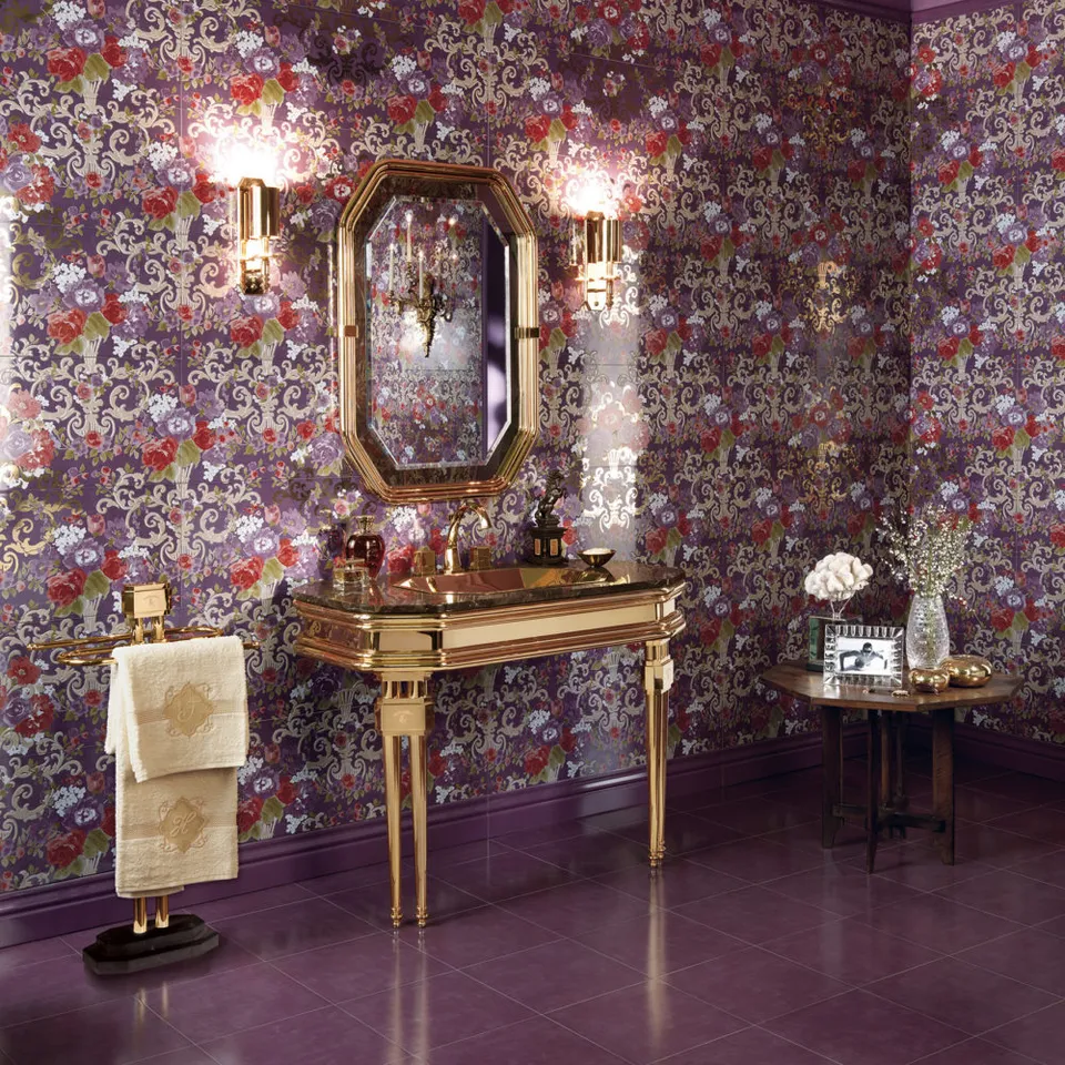 Viva Made Primavera Romana rivestimento floreale 20x20