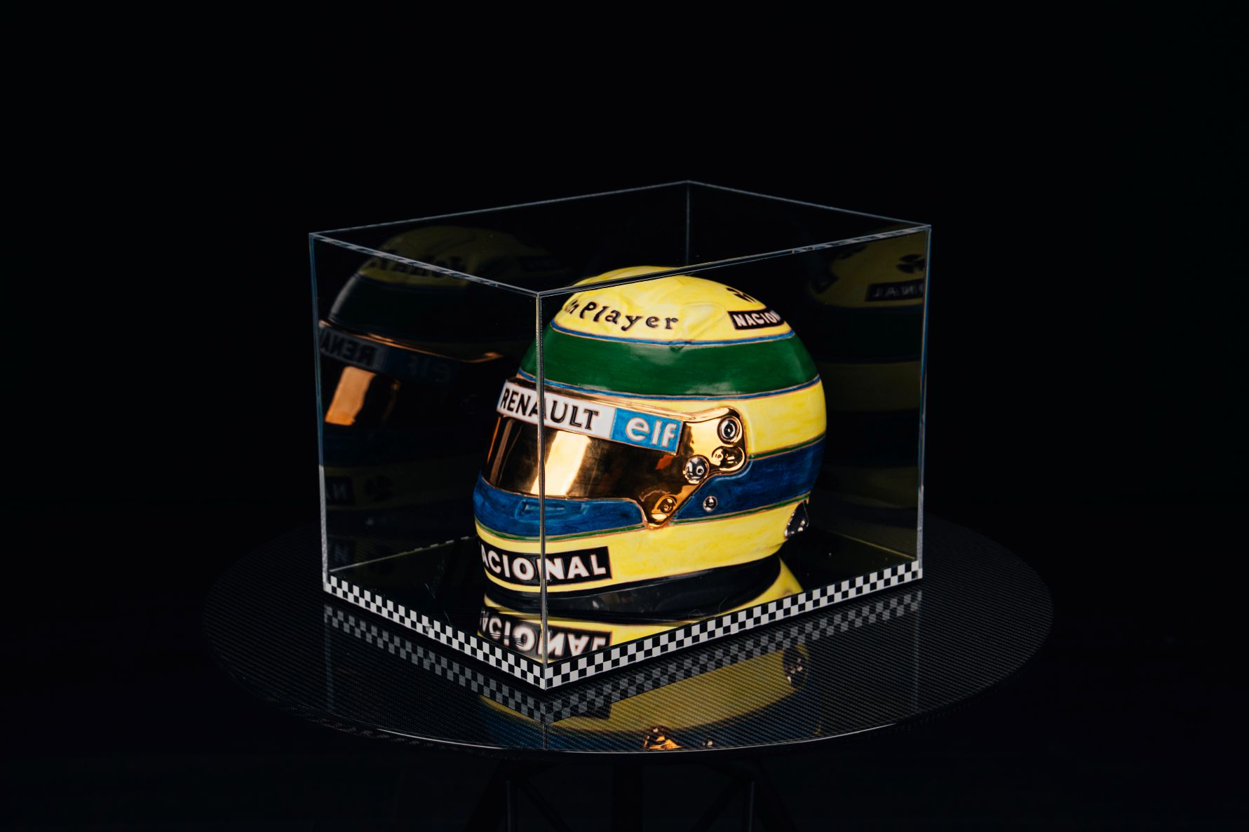 Cerasarda Art Helmets x MM Helm ASN86 casco ceramica Senna