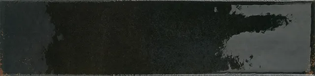 Recer Vetra Ebony Black piastrella 7,5x30 nero lucido