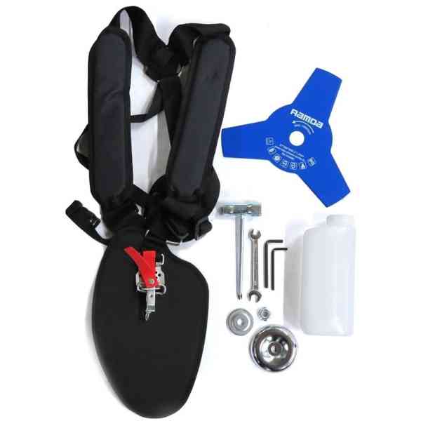 Ramda RA 895245L decespugliatore 26 cc asta curva