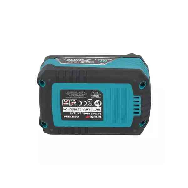 Dedra DED7034 batteria 18V 4,0 Ah Li-Ion SAS+ALL