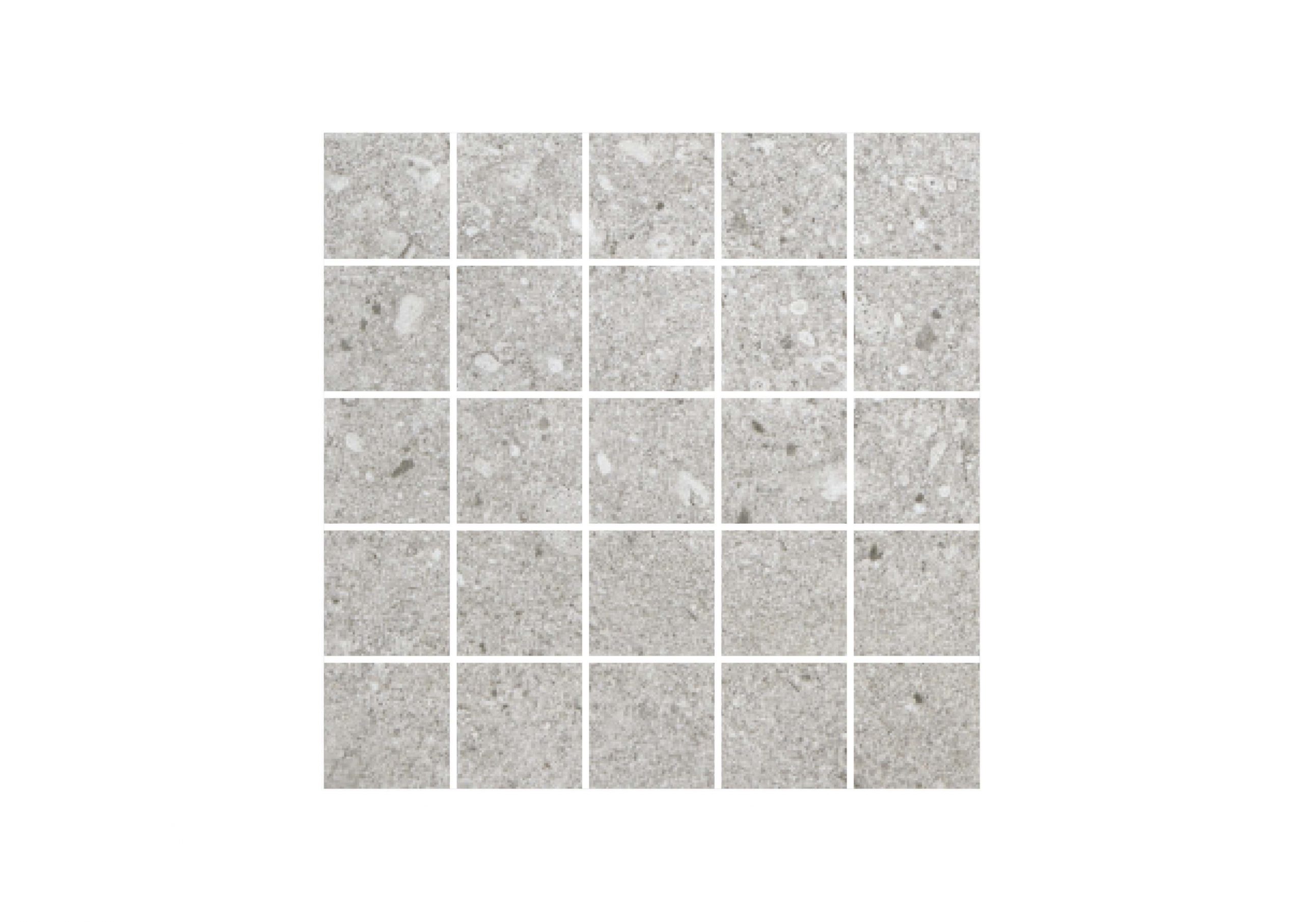 Roca Tiles Balance Malla Gris mosaico antiscivolo