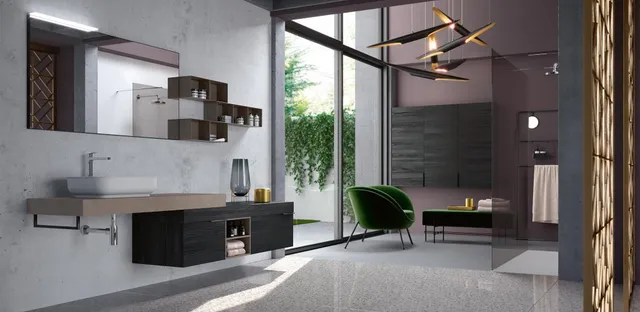 Viva Made Rab Thai maniglia mobile bagno metallo nero