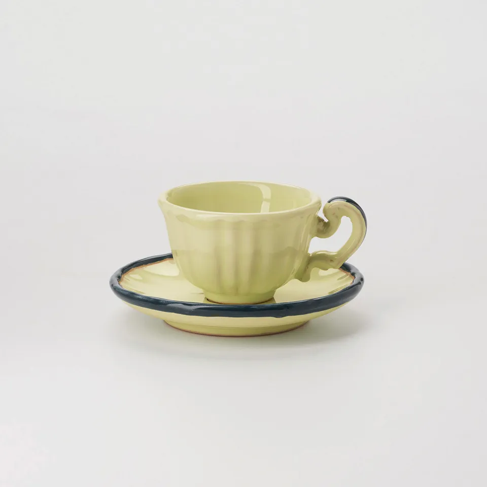 Cerasarda Arte della Tavola Set caffè Monogram Vaniglia Imperiale