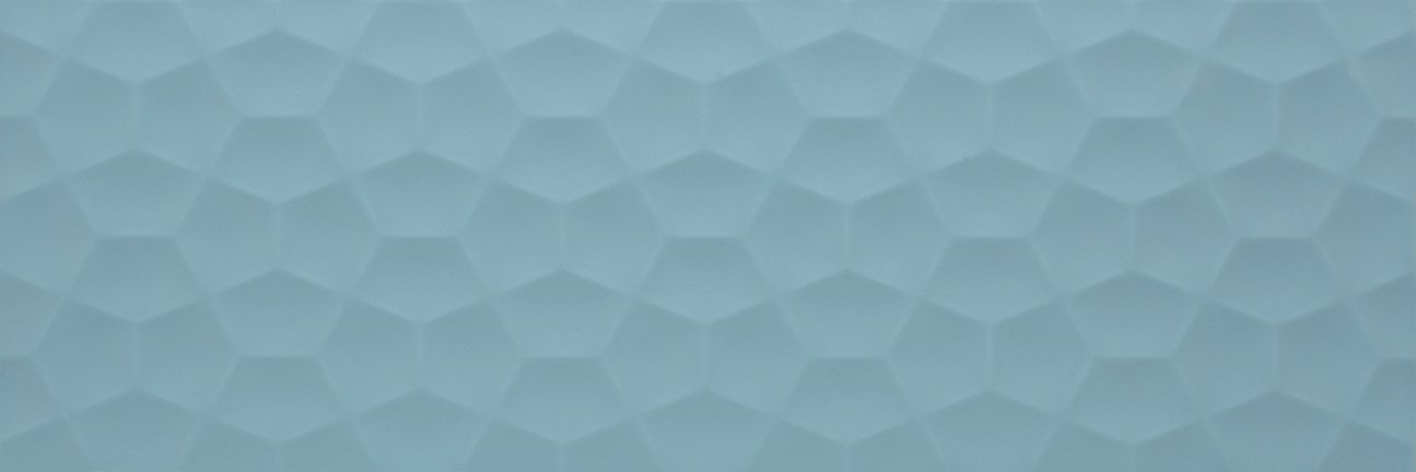 Recer Ice 3D Blue 30x90R piastrelle blu opaco