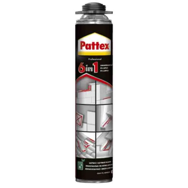 Pattex 6in1 Professional adesivo PU 750 ml bassa espansione