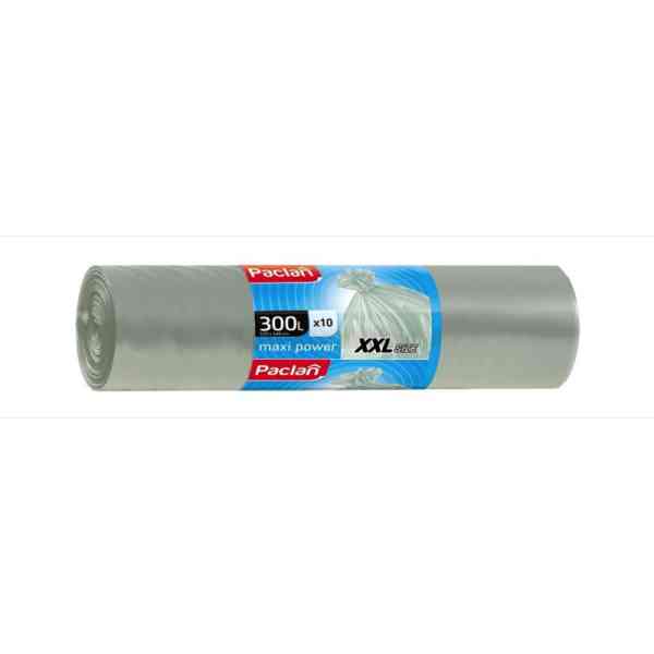 Paclan Max Power sacchi spazzatura 300 L 10 pezzi