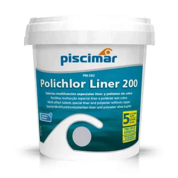 Piscimar Polichlor Liner 200 Pastiglie Cloro 2 kg