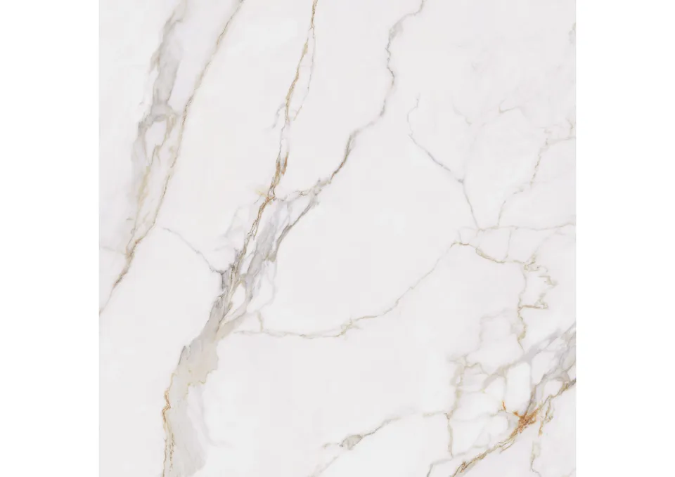Roca Tiles Marble Calacatta Oro gres marmo bianco