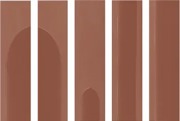 Recer Signature Loop Mocha 7,5x30 piastrella marrone