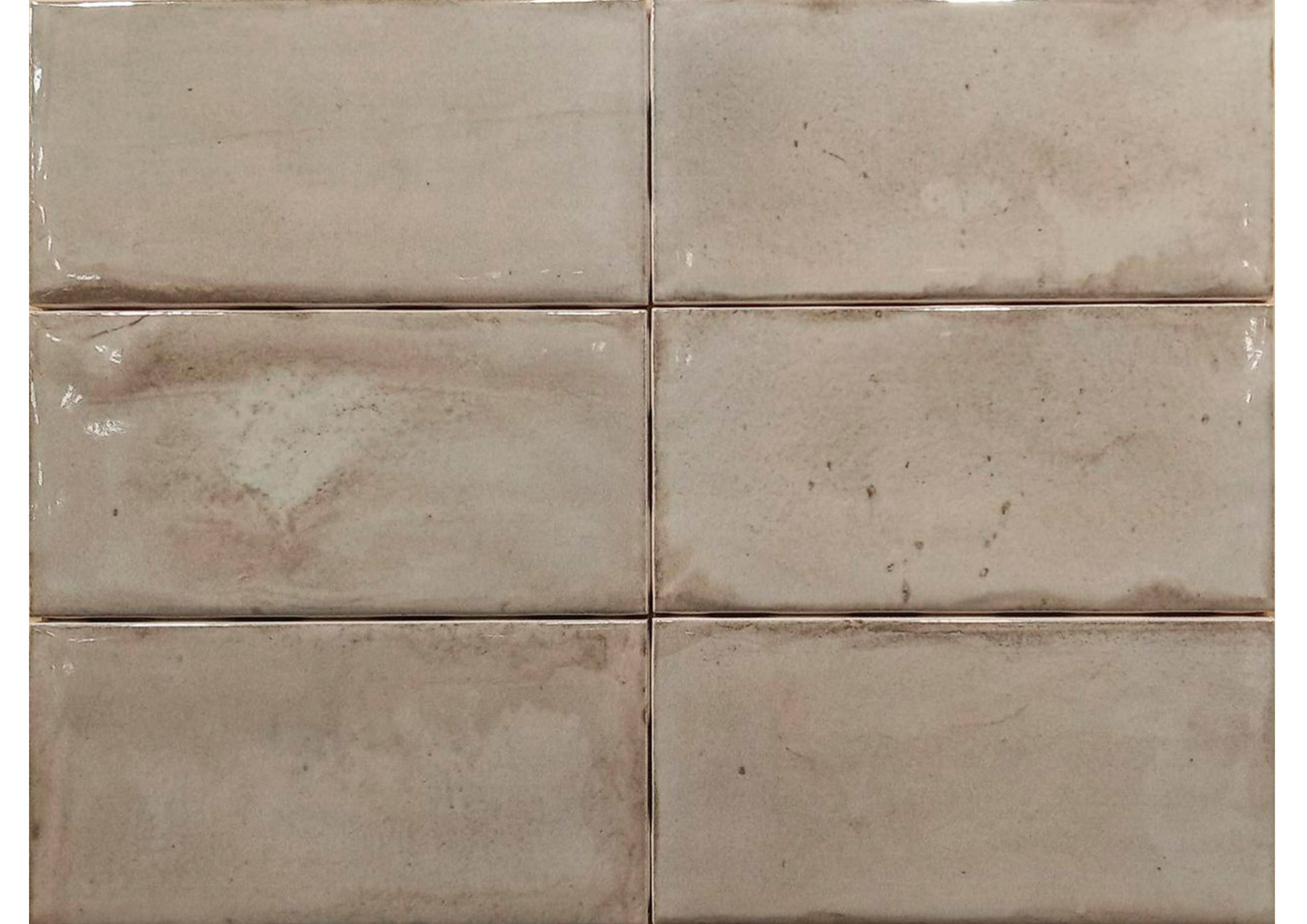 Roca Tegel Taupe piastrella lucida taupe piccolo formato