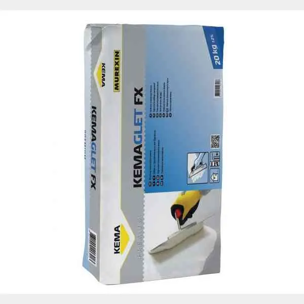 Kema Kemaglet FX rasante gesso 20 kg per interni pareti