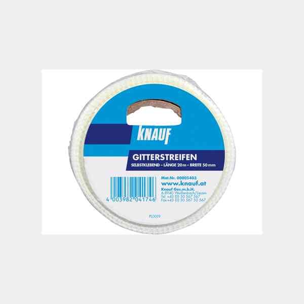 Knauf nastro rete cartongesso autoadesivo 20 m