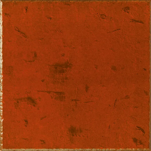 Recer Rustico Red piastrella 13x13 campione rosso