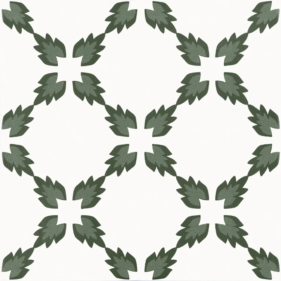 Recer Sentir Projectos Duo piastrella 20x20 verde naturale