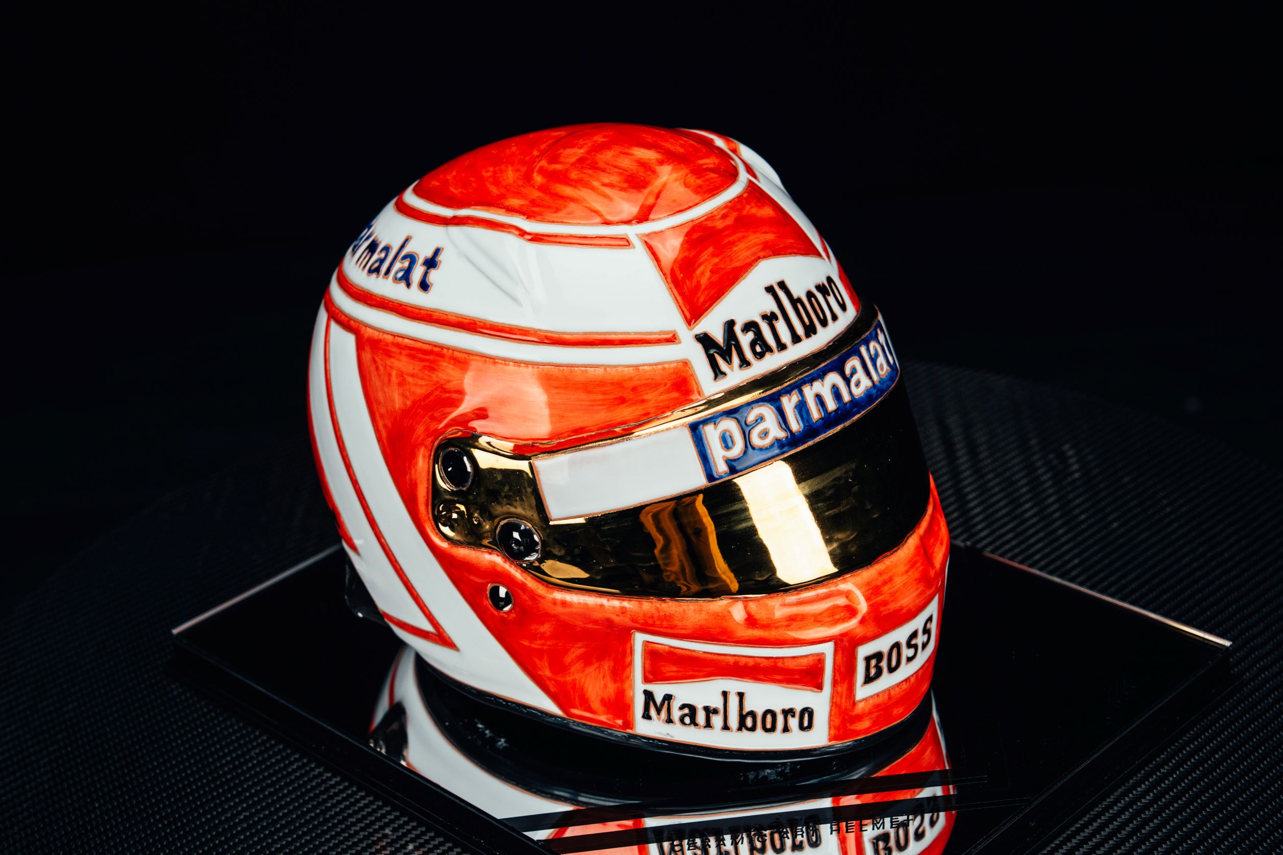 Cerasarda Art Helmets x MM Helm NLD casco ceramica Niki Lauda