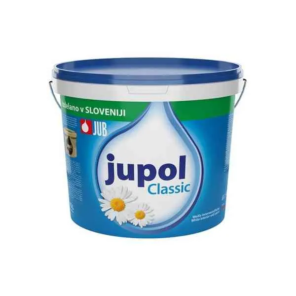 Jub Jupol Classic pittura muri interni bianca 5 L opaca