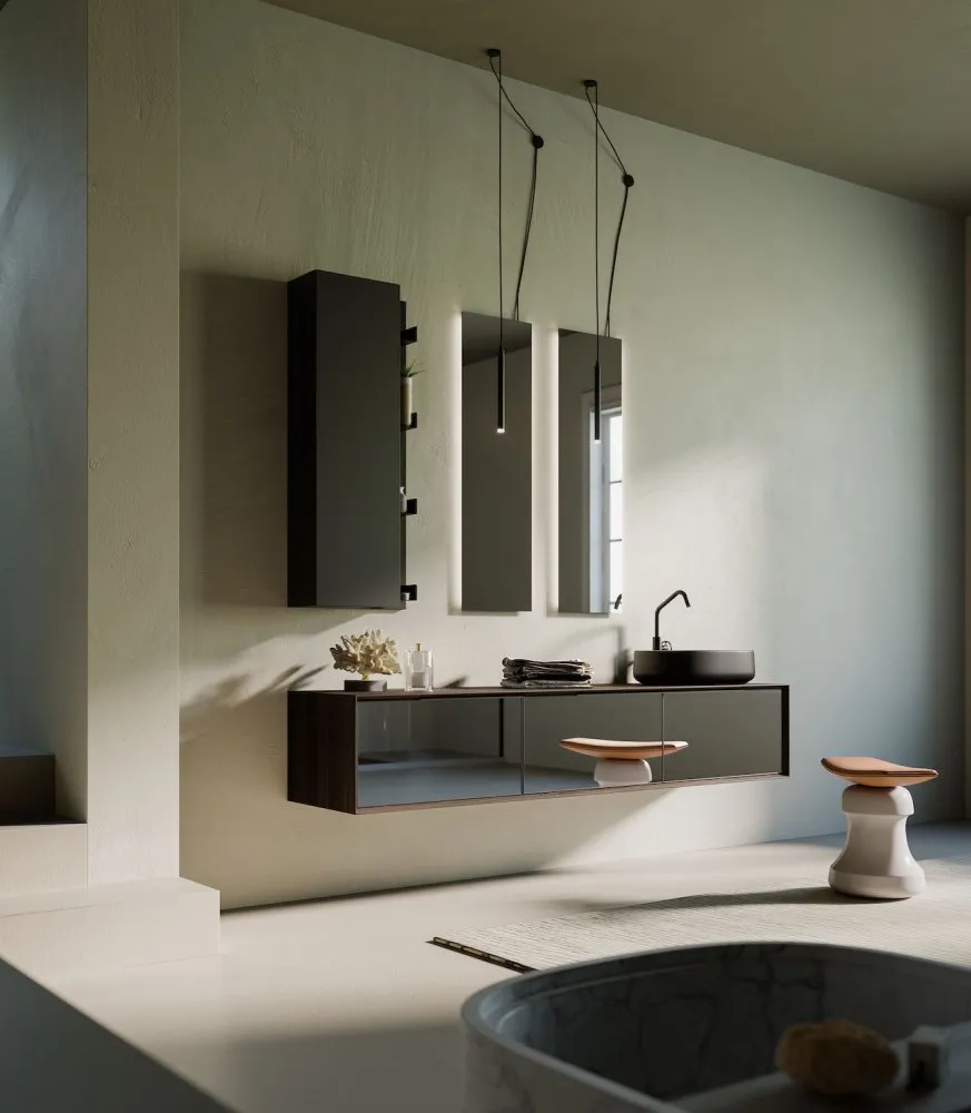 Viva Made Sistema Modula Comp.1 Mobile Bagno componibile sospeso