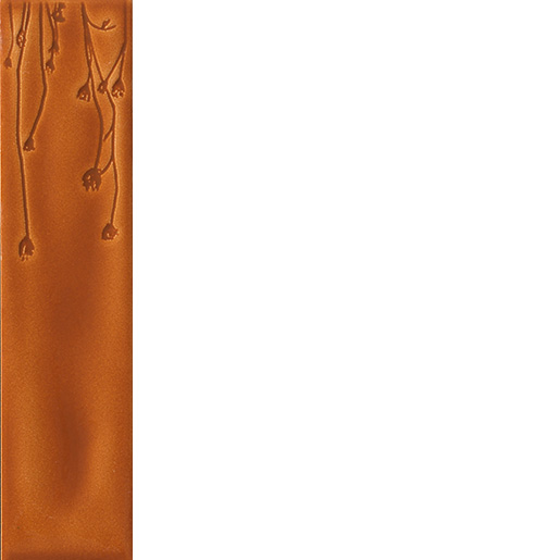 Cerasarda Porto Rotondo Flora Mix Cognac Piastrella Floreale