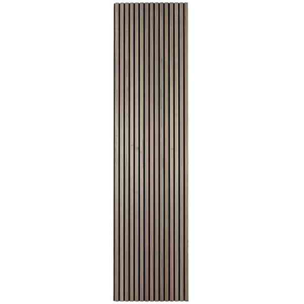 Pannello acustico Noce 240x60 cm rivestimento parete 1,44 m²