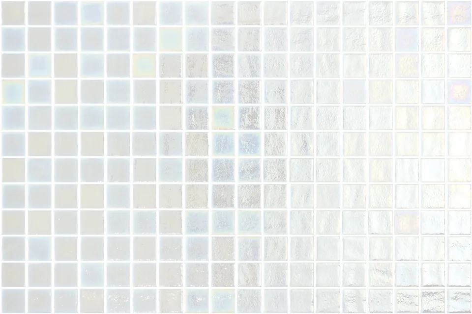 SQ Mosaic Pearl 500 mosaico bianco lucido effetto perla