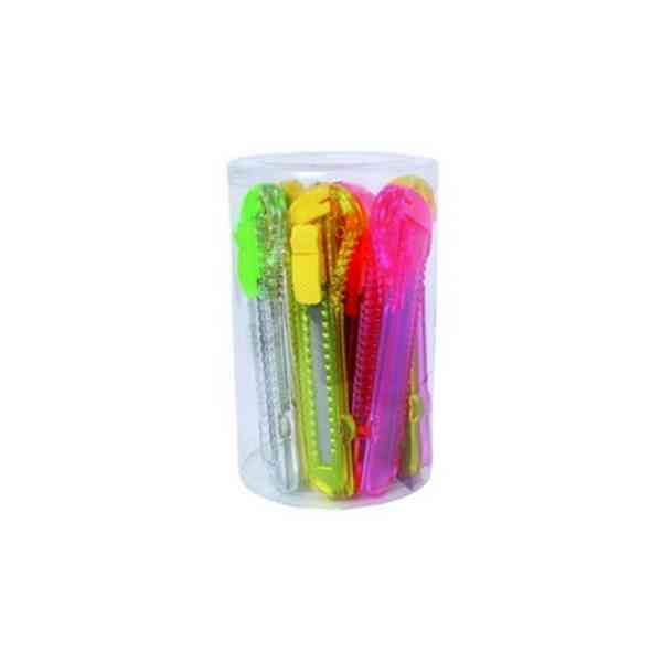 Festa taglierino 18 mm cutter tappezziere 12 pezzi