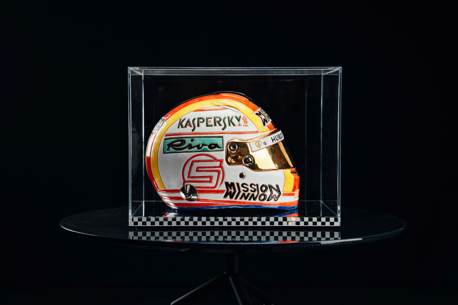 Cerasarda Art Helmets Helm SVT casco ceramica Vettel
