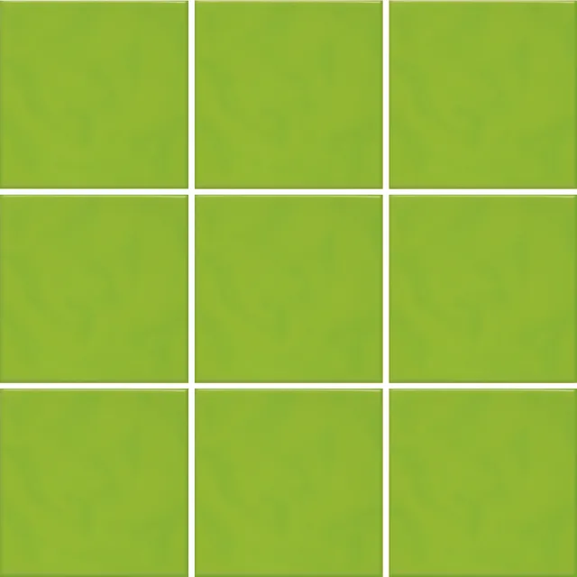Recer Twist Green Kiwi M10×10 mosaico lucido parete