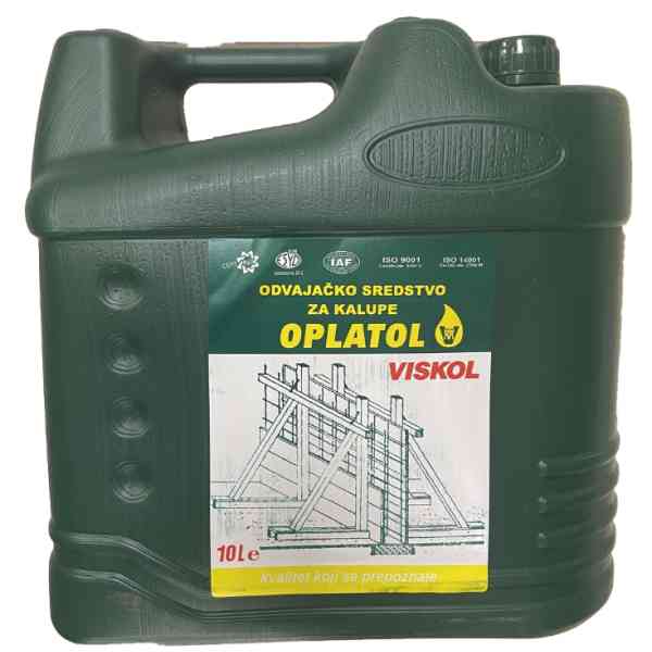 Viskol Oplatol olio disarmante per casseforme 10 L