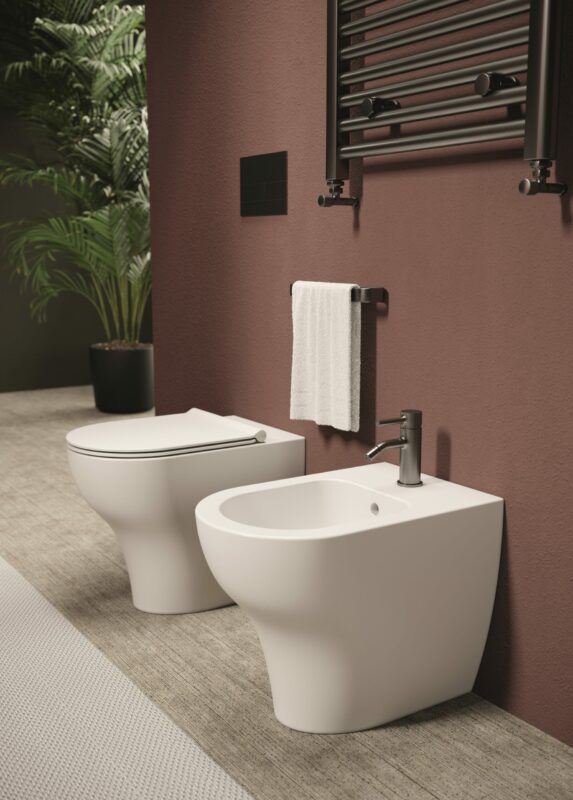Viva Made Unica Sanitario Bagno Ceramica Bianco