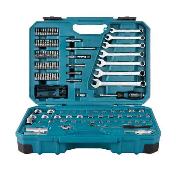 Makita E-06616 set attrezzi 120 pezzi con inserti e bussole