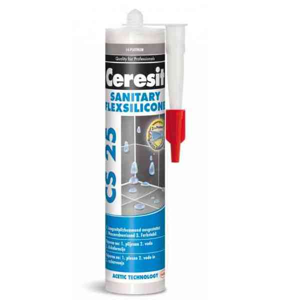 Ceresit CS25 Platinum silicone sanitario 280 ml antimuffa