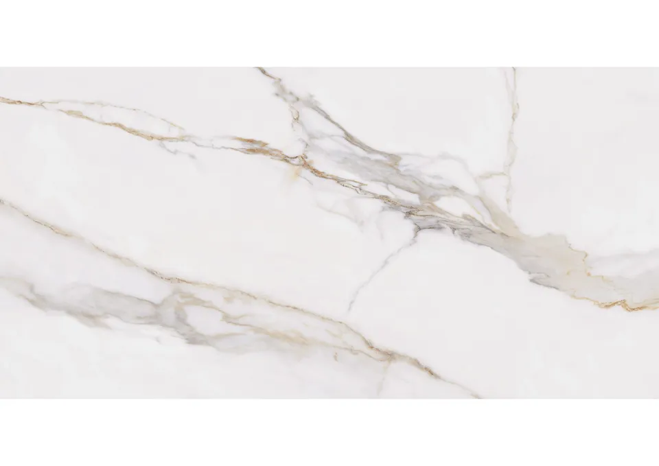 Roca Marble Calacatta Oro piastrella gres marmo bianco