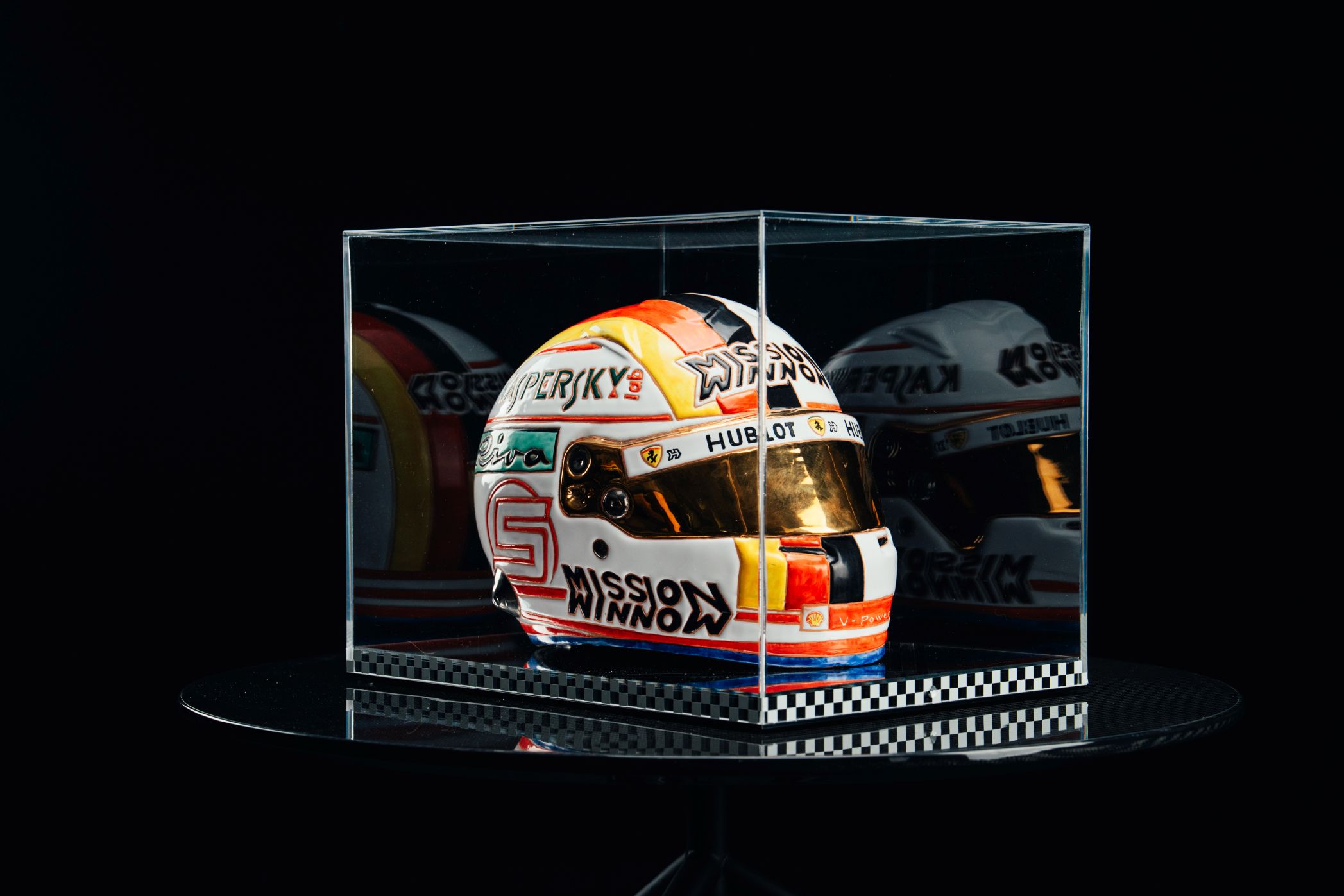 Cerasarda Art Helmets Helm SVT casco ceramica Vettel
