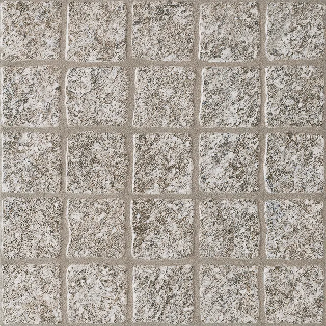 Recer Goidelic Grey 33x33 piastrella grigia section