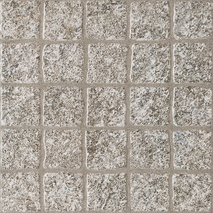 Recer Goidelic Grey 33x33 piastrella grigia section