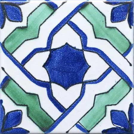 Ceramica Pinto Mare VP17118 piastrella maiolica decoro a mano