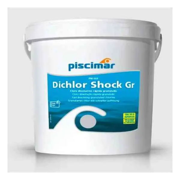 Piscimar cloro granulare piscina 5 kg dicloro 55% rapido