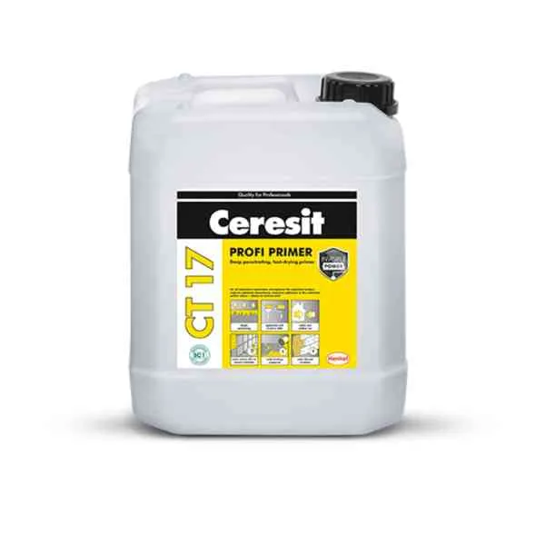 Ceresit CT 17 Primer 5 L fondo aggrappante fondi assorbenti