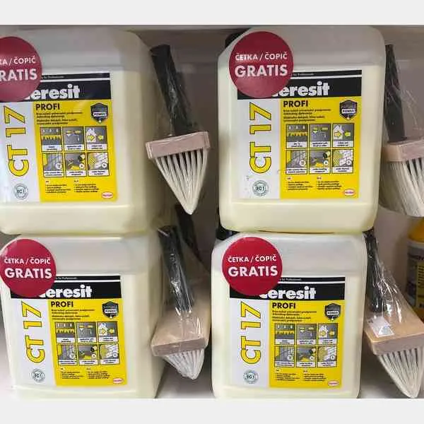 Ceresit CT17 primer fondo 5 L + pennello per sottofondi