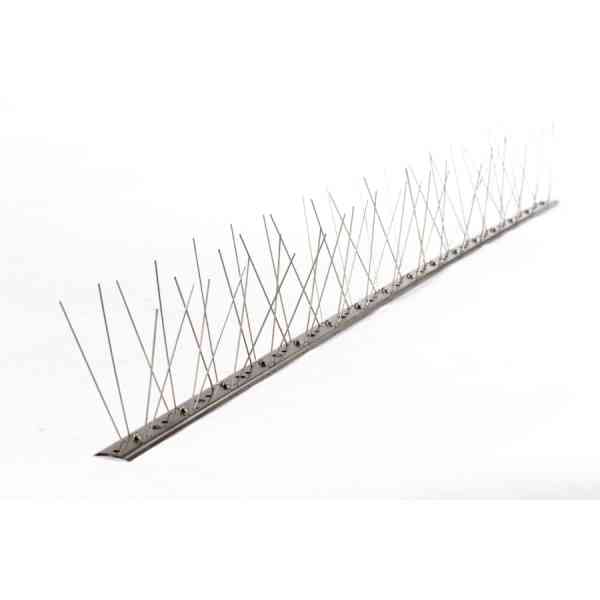 Dissuasore piccioni inox 1 m barriera anti-uccelli acciaio