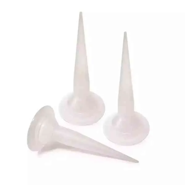 Dedra 1201-113 beccucci PVC pistola silicone 3 pezzi