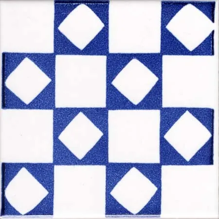 Ceramica Pinto Barocco Vietri VP15149 piastrella maiolica parete