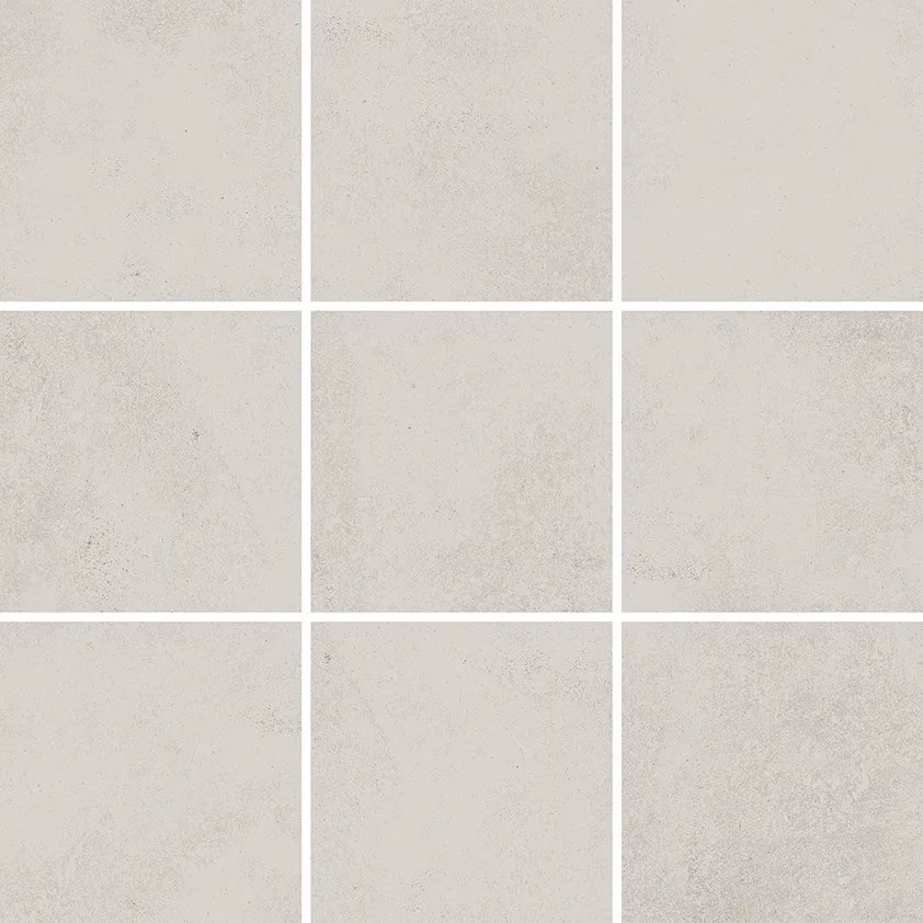 Recer Saluto Light Grey piastrella 10x10 naturale