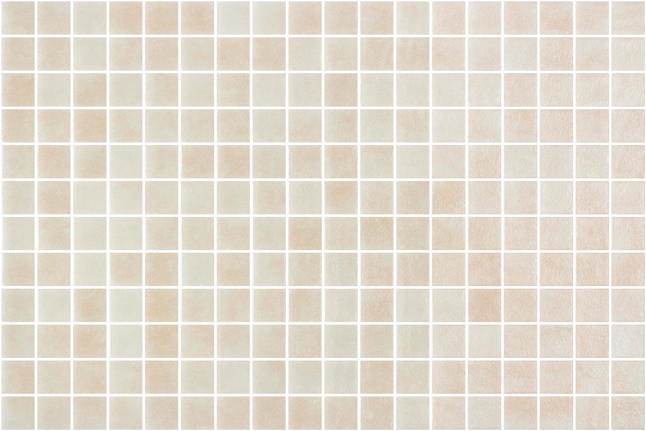 SQ Mosaic Genuine GN300-A mosaico vetro beige opaco antiscivolo