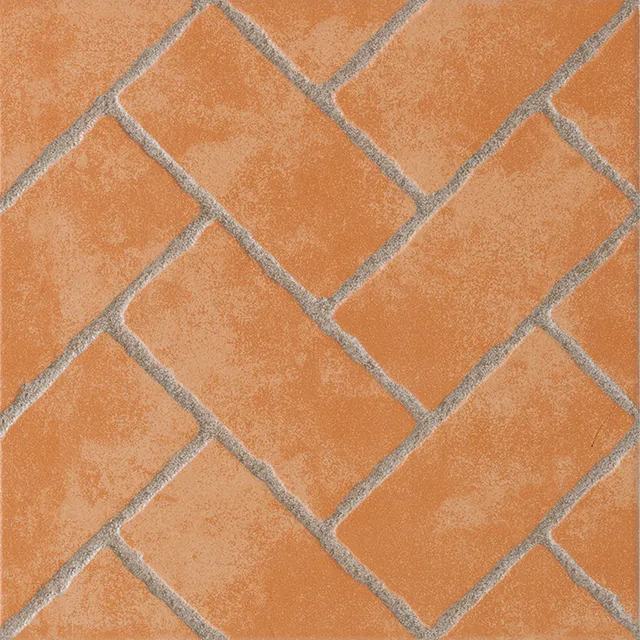 Recer Dalle Orange 33x33 piastrella natural pavimento